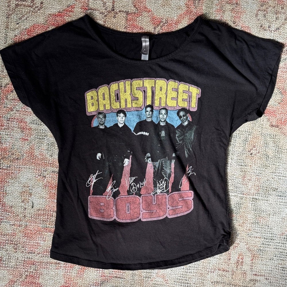 Black Backstreet Boys T-Shirt - Small